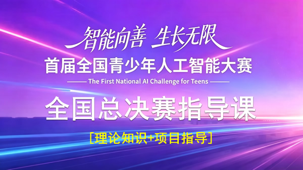 全国青少年人工智能大赛总决赛赛前指导
