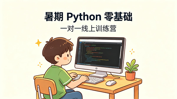 暑期 Python 零基础一对一线上训练营